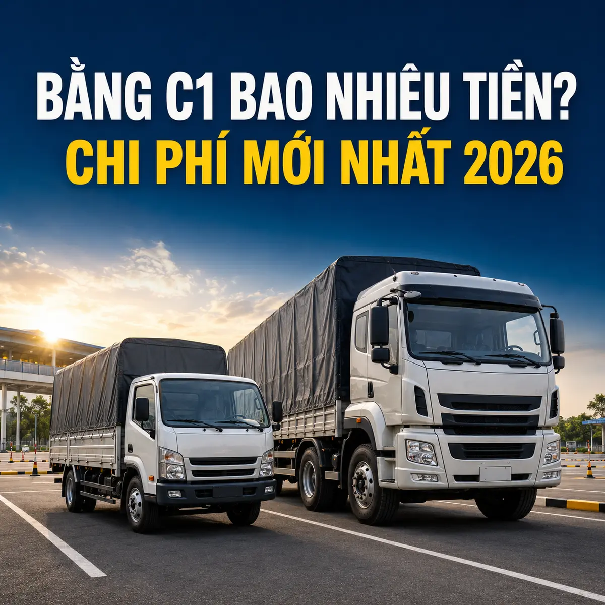Học Bằng C Bao Nhiêu Tiền 2026? Chi Phí Học Bằng Lái Xe Hạng C Cập Nhật Mới Nhất