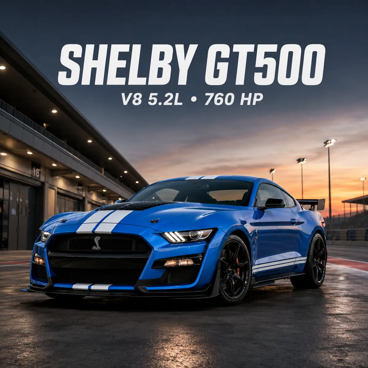 Shelby GT500: Giá xe, thông số và đánh giá chi tiết