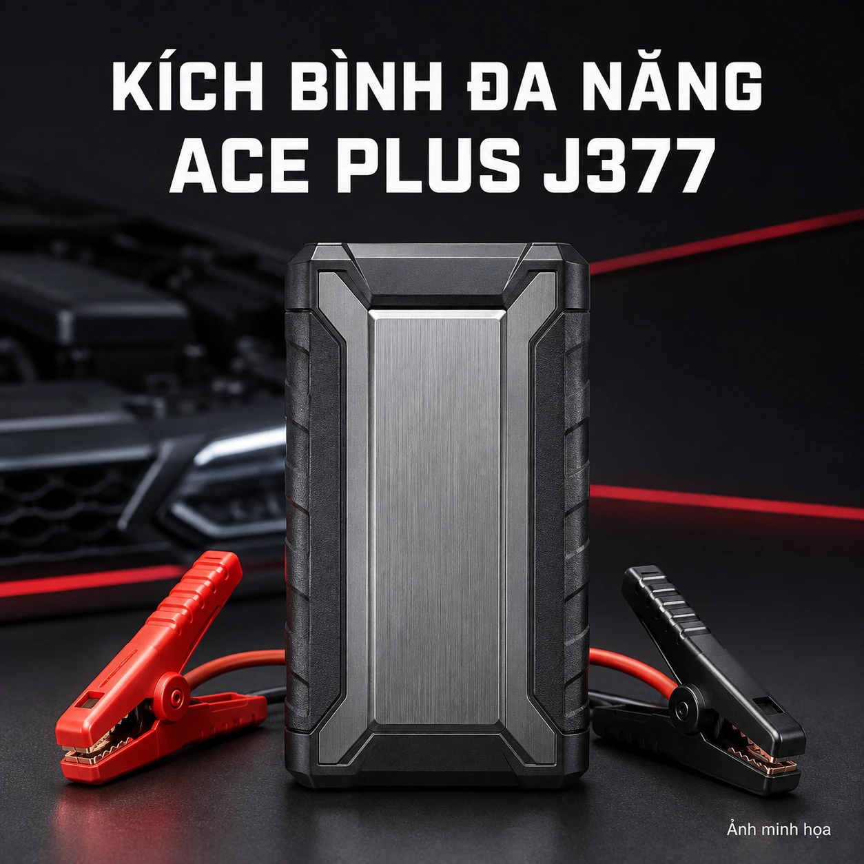 Kích Bình Đa Năng Ace Plus J377 Cho Xe 12V